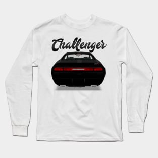 Challenger Srt-8 Black Back Long Sleeve T-Shirt